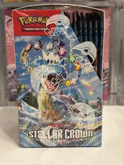 Pokemon TCG Stellar Crown Half Booster Box (18 Packs) - New & Sealed - Image 3