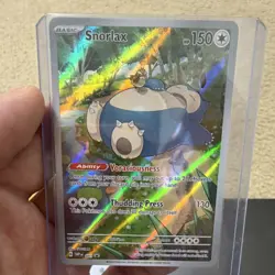 Pokemon Snorlax Scarlet & Violet Promo 051 Holo 150 HP English - Image 1