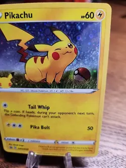 Pikachu SWSH039 Holo Black Star Promo 2020 NM Pokemon TCG - Image 3
