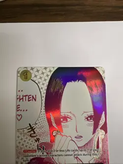 One Piece Op-14 Boa Handcock You’ll Frighten Me Alt Art Mint Condition OP14 - Image 4