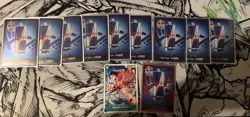 Red Bull x One Piece - Double Don!! Set(10 Foil Red Bull Don + Luffy Promo) - Image 1