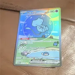 Pokemon Mew ex Ultra Rare SV111/SV124 Holo EX SV: Paldean Fates Card - Image 1