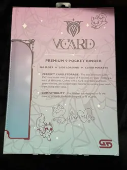 GamerSupps Silvervale VCard Premium 9 Pocket Binder Holds 360 Cards - Image 4
