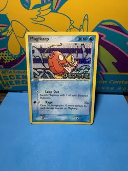 Pokemon Deoxys 64/107 Magikarp Reverse Holo Stamped Card - Image 1