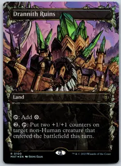 Drannith Ruins (Showcase) Foil R March of the Machine: The Aftermath 100 NM - Image 1