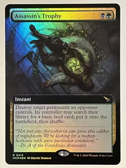 Assassin's Trophy (Extended Art) Murders at Karlov Manor Foil MTG NM - Image 1