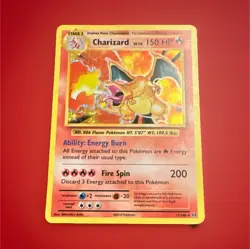 Pokemon Charizard 003/032 TCG Classic Holo Japanese 120 HP Fire Spin Card - Image 1