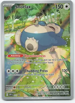 Snorlax 051 Promo Holo SV: Scarlet & Violet Promo Cards NM Pokemon - Image 1
