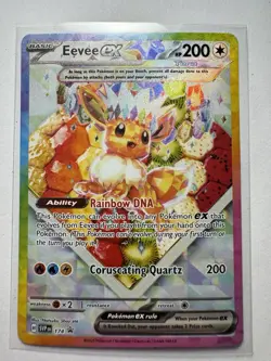Pokemon TCG SVP 174 Eevee ex NM - Image 1