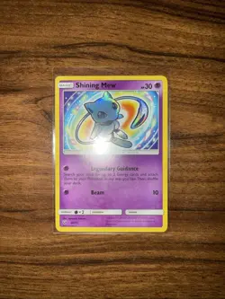 Pokemon Shining Mew Holo LP 40/73 Shining Legends Ultra Rare - Image 1