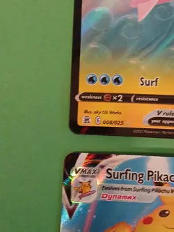 Pokemon Celebrations Surfing & Flying Pikachu V & VMAX Pikachu 005/025 (5)Cards - Image 4
