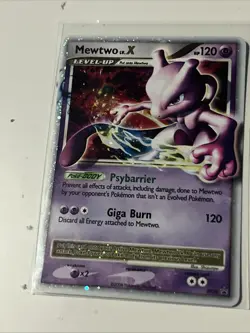 Mewtwo LV.X - Pokemon Diamond & Pearl - DP28 Black Star Promo MP - Image 1