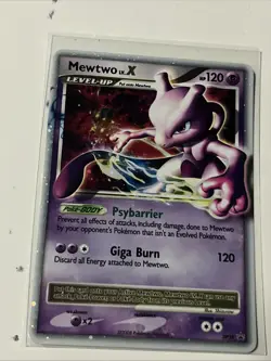 Mewtwo LV.X - Pokemon Diamond & Pearl - DP28 Black Star Promo MP - Image 2