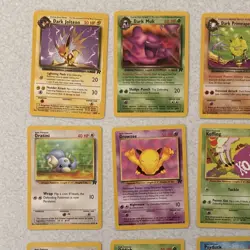 Pokemon TCG Team Rocket Mixed Lot 20 Cards Dark Jolteon Muk Primeape - Image 3