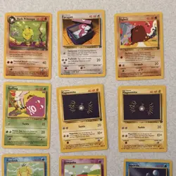 Pokemon TCG Team Rocket Mixed Lot 20 Cards Dark Jolteon Muk Primeape - Image 4