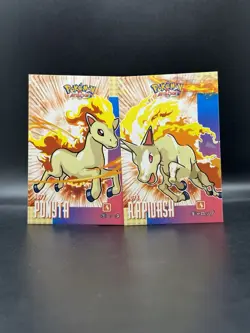 Ponyta Rapidash Attacks Database Cracked Ice Holo Kanto Pokemon - Image 1