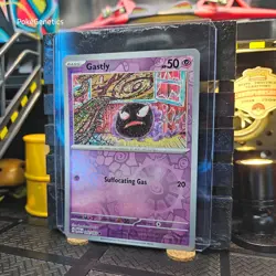 Gastly 151 Reverse Holo Pokemon TCG 092/165 Scarlet & Violet Common - Image 2