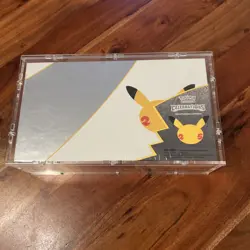 Pokemon 25th Anniversary Celebrations Ultra Premium Collection Eng OVP Acrylcase - Image 1
