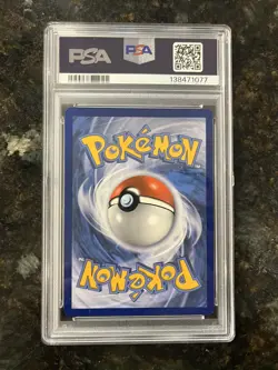 2021 POKEMON SM BLACK STAR PROMO #SM247 FULL ART/RESHIRAM & CHARIZARD GX PSA 9 - Image 2