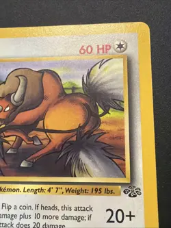 Pokemon TCG Tauros 1st Edition Jungle 47/64 WOTC Unlimited LP - Image 3