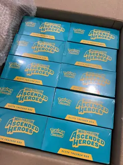 Pokemon Mega Evolution Ascended Heroes Elite Trainer Box 10 Box Case - Image 1