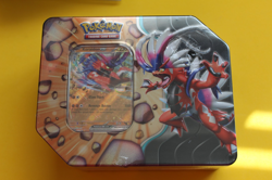 POKEMON SLASHING LEGENDS TIN KORAIDON EX SEALED - Image 1