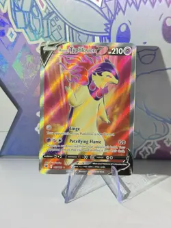 Hisuian Typhlosion V 169/189 Pokemon Swsh10: Astral Radiance English Near Mint - Image 1