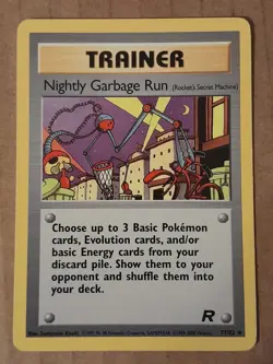 Pokemon Nightly Garbage Run 77/82 Team Rocket LP See Pictures - Image 1