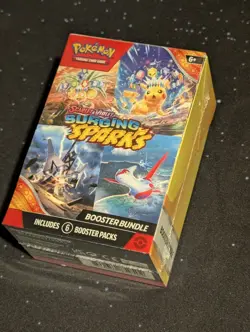 Pokemon TCG Scarlet & Violet Surging Sparks Booster Bundle Factory Sealed - Image 1