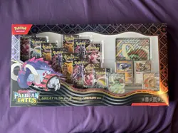 Pokemon Paldean Fates Black Bolt White Flare Premium Collection Lot Of 2 - Image 1