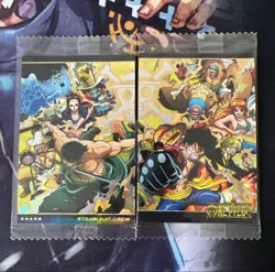 PREORDER Straw Hat Crew No.10-SEC1 SEC2 One Piece Wafer Cards Sealed Luffy Nami - Image 1