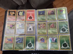 Pokemon Binder Collection Of Vintage WOTC Era Cards, rares - Image 4