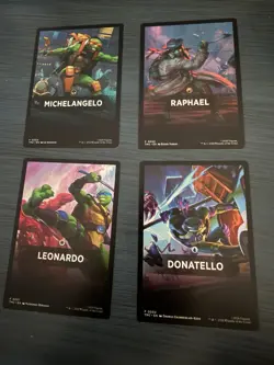 Mtg Tmnt Theme Cards Lot turtles - Image 1