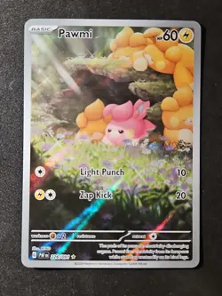 Pawmi 226/091 Paldean Fates (PAF) NM Illustration Rare Pokemon Card (1B) - Image 1