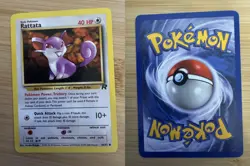 Pokemon TCG Rattata Team Rocket 66/82 Unlimited Common Card WOTC LP-NM - Image 1