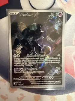 Pokemon TCG Mewtwo 052 Scarlet & Violet Promo Holo Card - Image 1