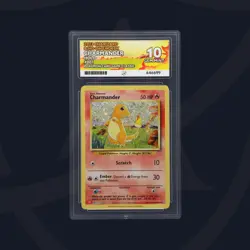 ACE 10 Pokemon Trading Card Classic Collection CLC Charmander 001/034 NOT PSA - Image 1