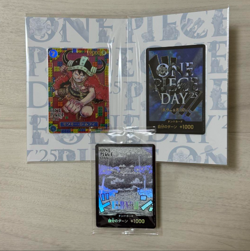ONE PIECE Card Game ELBAPH Don!! + Luffy Promo Set One Piece Day '25 Japan New - Image 1