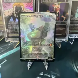 Leonardo, Cutting Edge (Showcase) 281 NM Foil MTG TMT Magic - Image 1