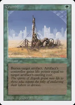 Crumble | #191 | 3ED | MTG | Regular | LP - Image 1