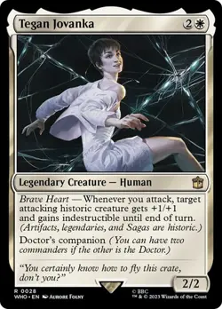 MTG - Tegan Jovanka - Doctor Who - Magic the Gathering - Image 1