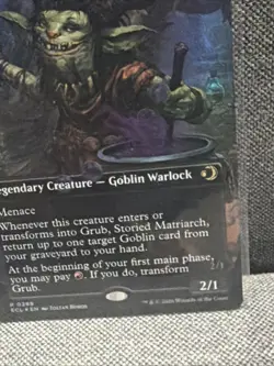 Grub, Storied Matriarch (Borderless) Lorwyn Eclipsed Foil - Image 4