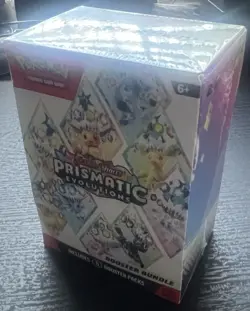 Pokemon TCG Scarlet & Violet Prismatic Evolutions Booster Bundle Factory Sealed - Image 2