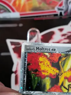 Pokemon TCG Rockets Moltres ex 100/109 Team Rocket Returns Holo Silver Border - Image 5