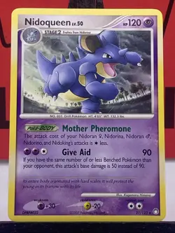 Nidoqueen 31/123 Mysterious Treasures Rare Regular Pokemon TCG 2007 LP - Image 3