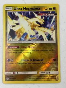 2019 Pokemon Ultra Necrozma - SM - Cosmic Eclipse - 164/236 - Reverse Holo - NM - Image 1