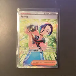 Pokemon Perrin 220/167 Trainer Full Art Holo Sv06 Twilight Masquerade - Image 1