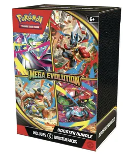 Pokemon TCG Mega Evolution Booster Bundle (6 packs) - Brand New / Sealed IN HAND - Image 2