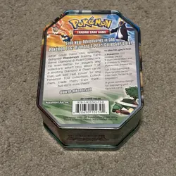 2007 Pokemon TCG Diamond & Pearl Collectors Tin - TORTERRA - EMPTY / USED - B - Image 2