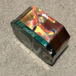 2007 Pokemon TCG Diamond & Pearl Collectors Tin - TORTERRA - EMPTY / USED - B - Image 3